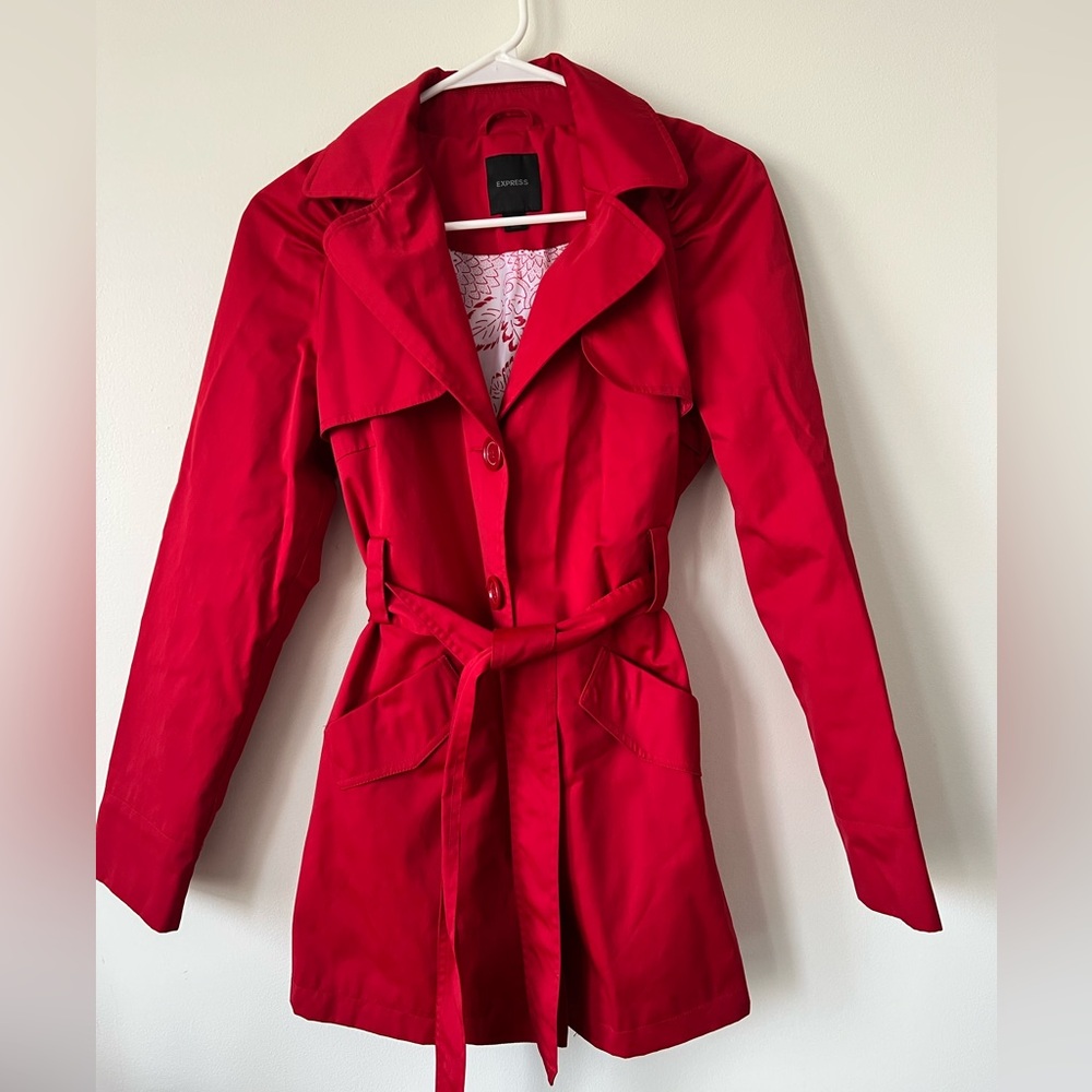 Express Vintage Style Rain Jacket